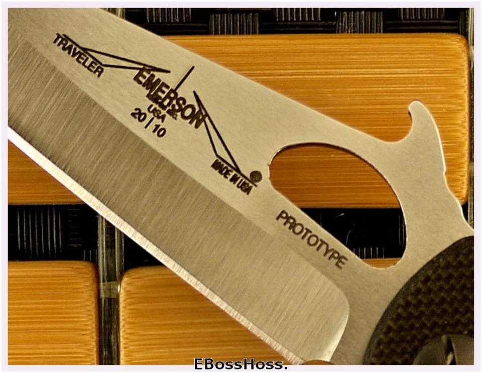 Ernie Emerson Hard Ware Traveler Prototype